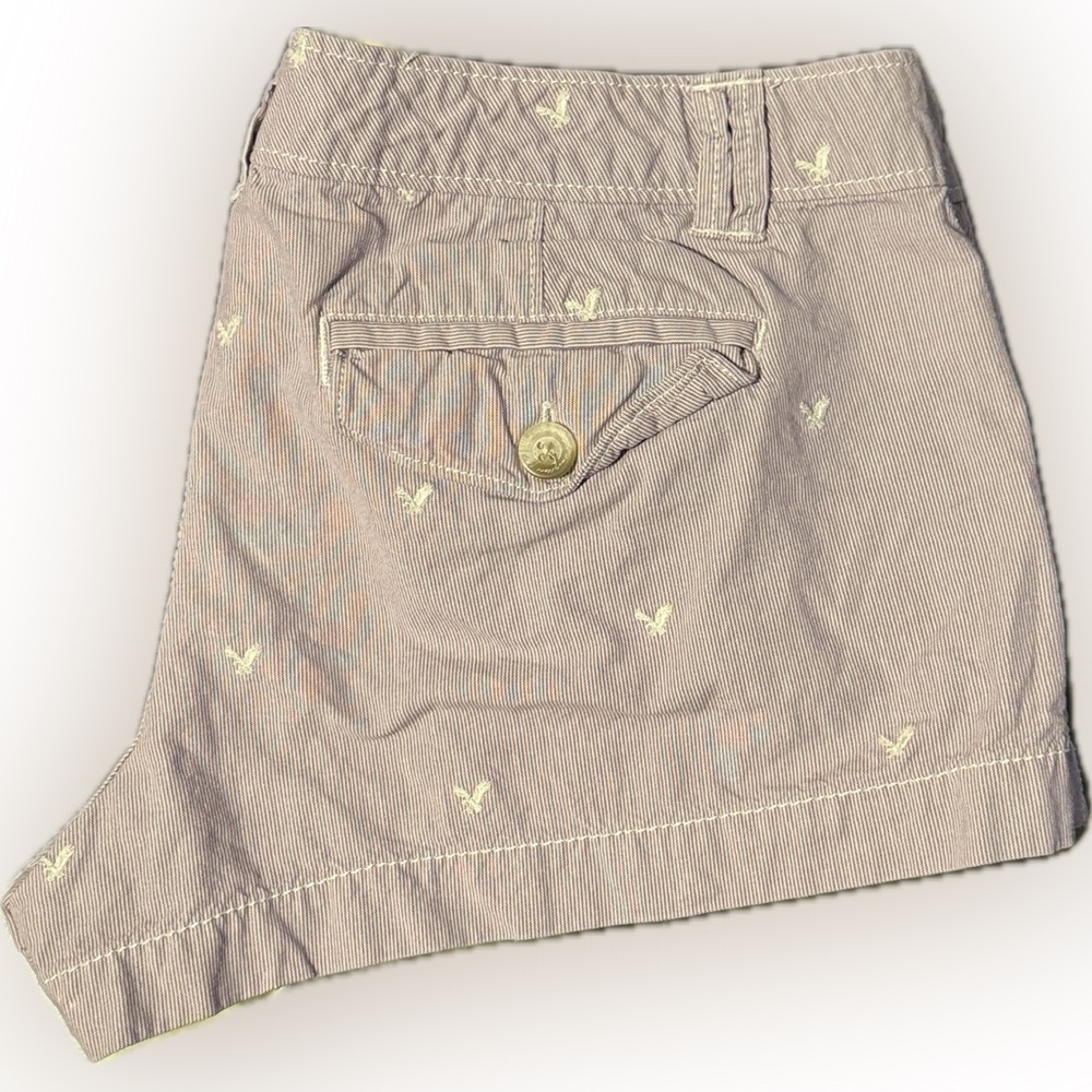 AE AMERICAN EAGLE 🦅 OUTFITTERS ADORABLE Cute Lavender And White - Picture 6 of 9